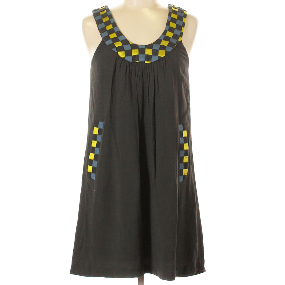 Nancy Rose Sundress with Basket Weave Detail S-4